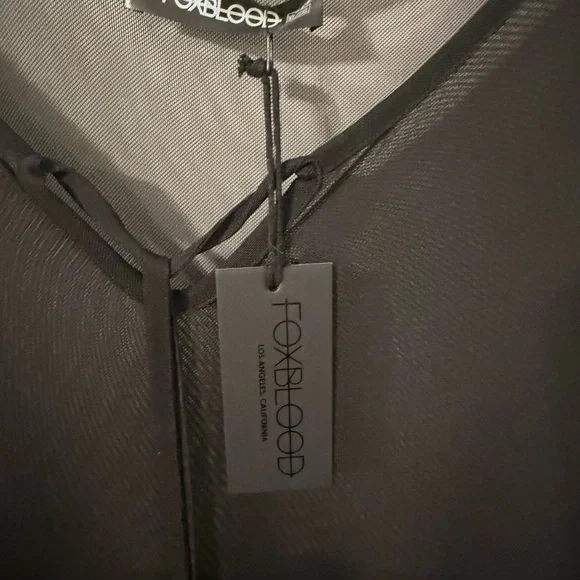 Foxblood Coralie Mesh Dress XL/2Xl - Picture 3 of 3